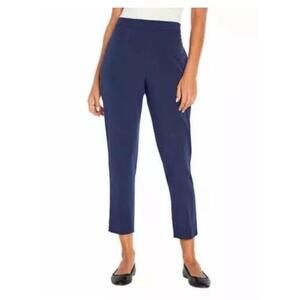 Banana Republic Ladies' Tapered Pull-On Pant Size 8 Navy AA8